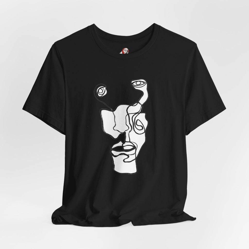 BentFace — Signal Form Tee