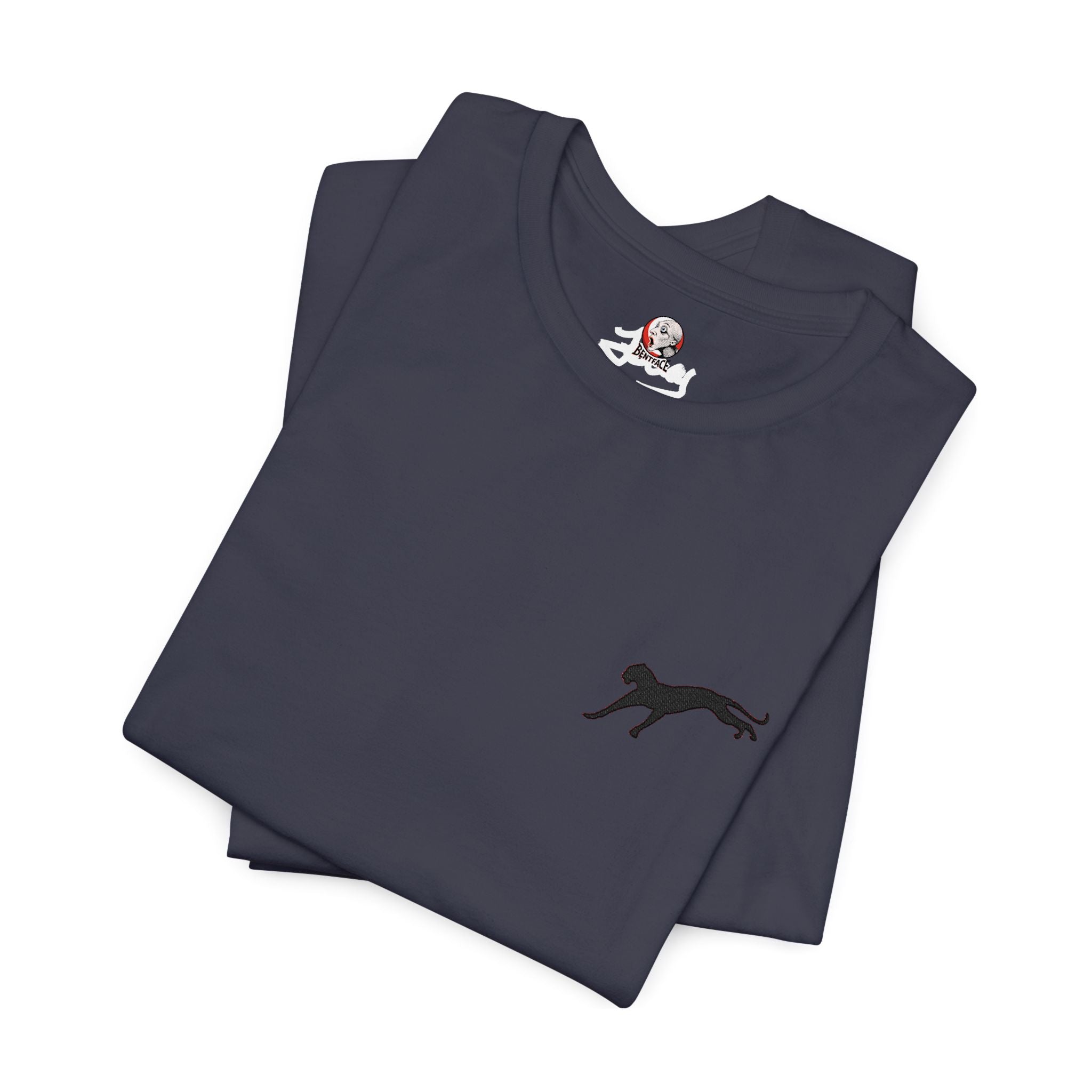 BentFace — Silent Motion Tee (Embroidered)