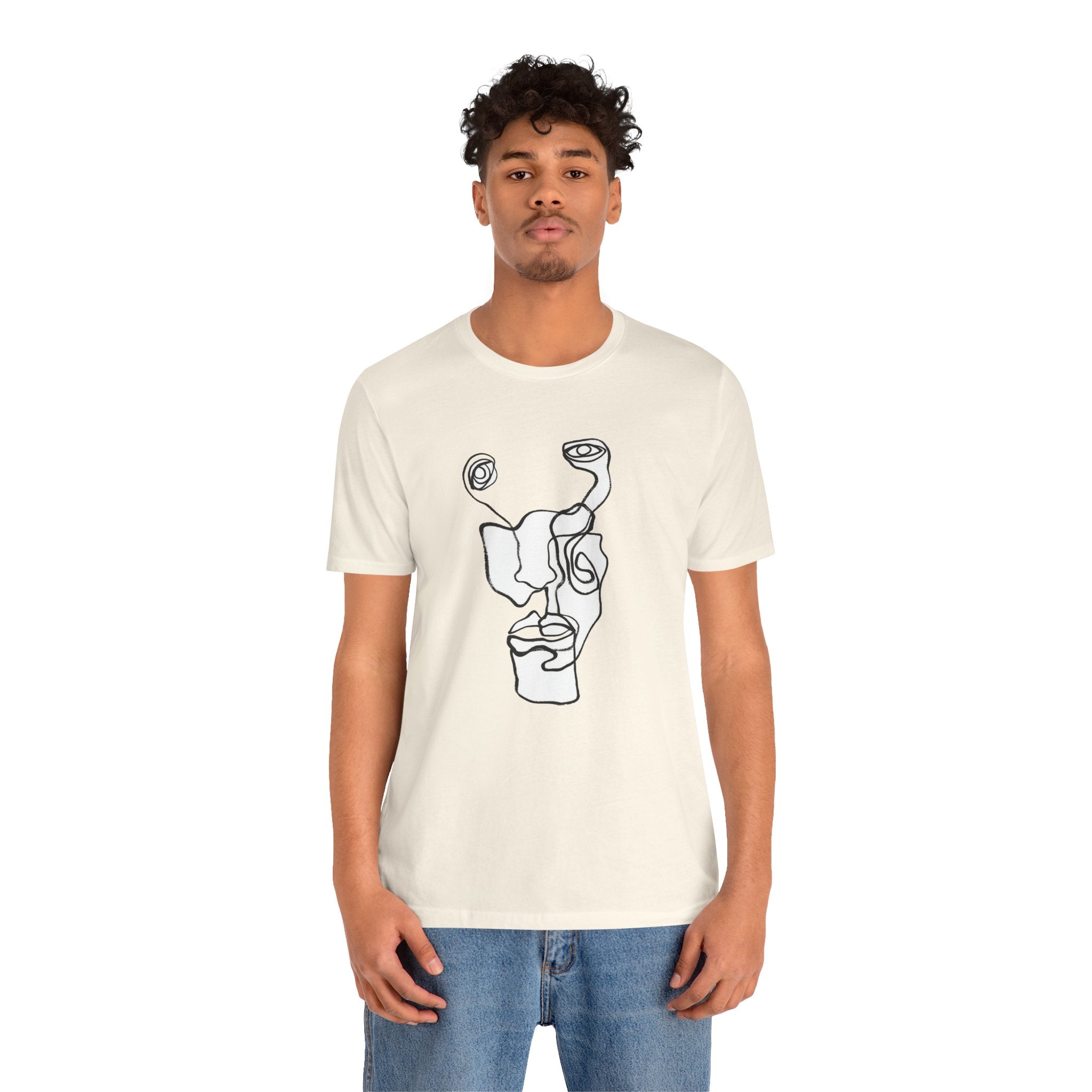 BentFace — Signal Form Tee