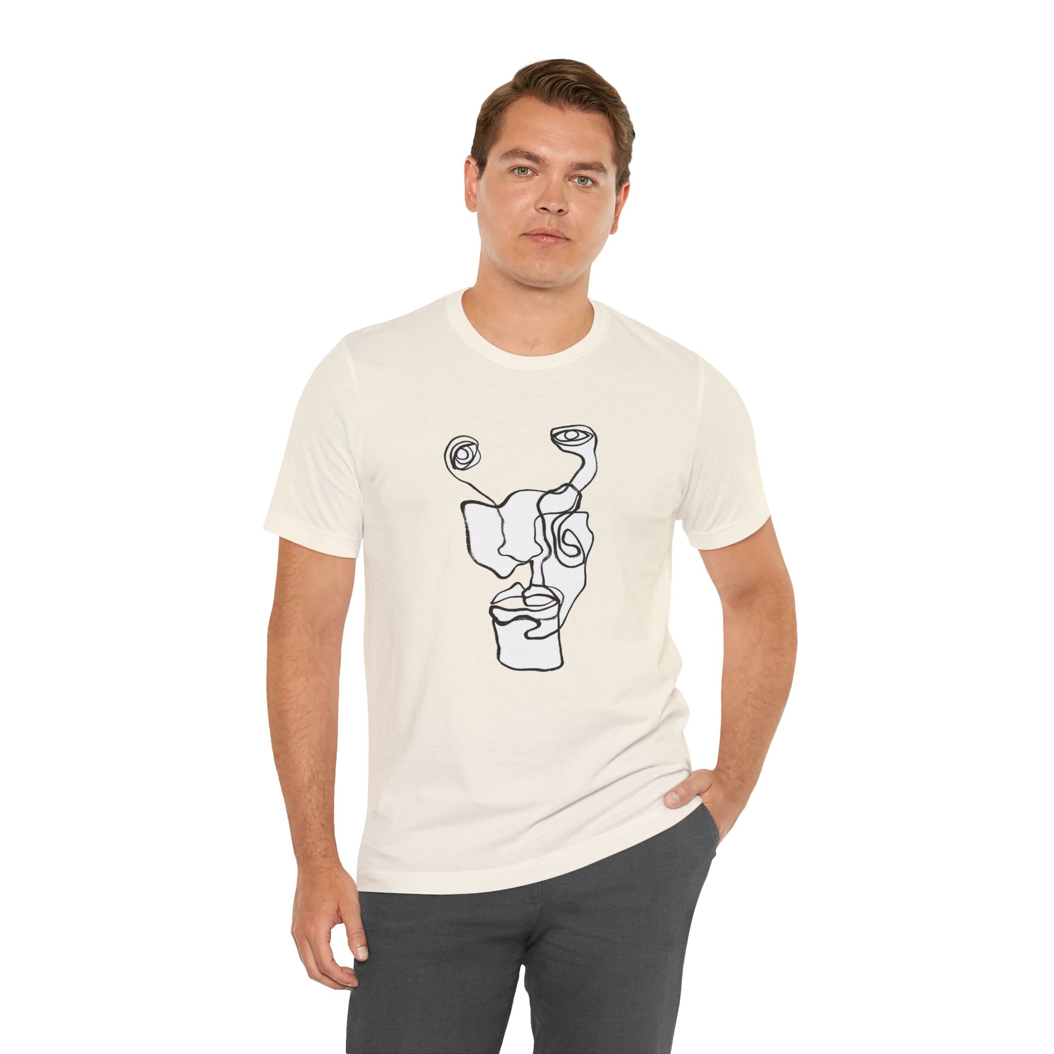 BentFace — Signal Form Tee