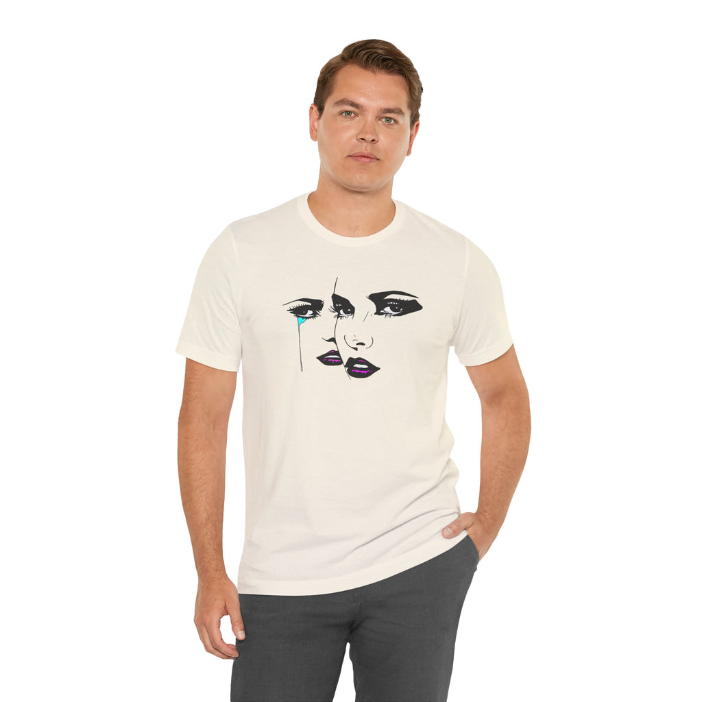BentFace — Soft Signal Tee