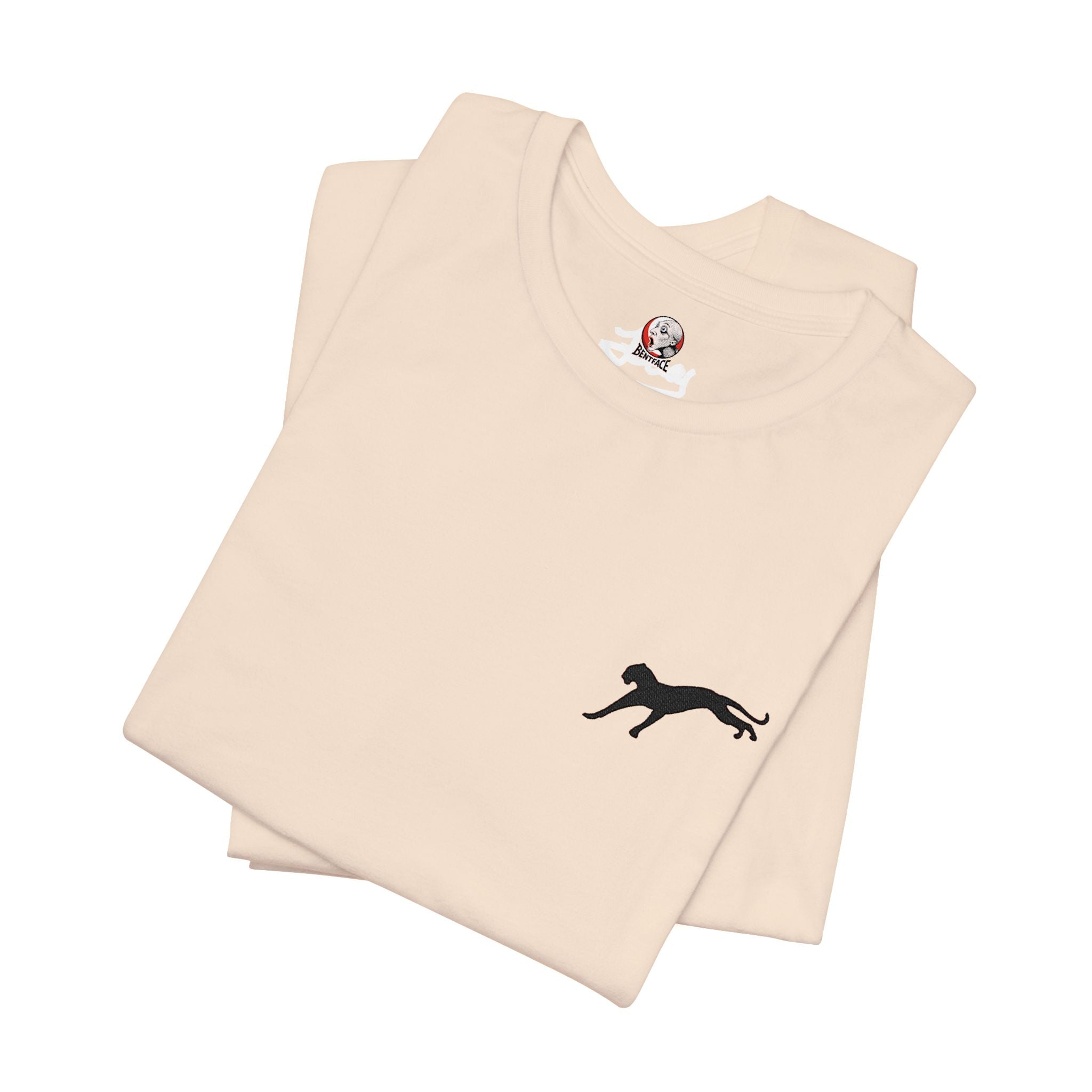 BentFace — Silent Motion Tee (Embroidered)
