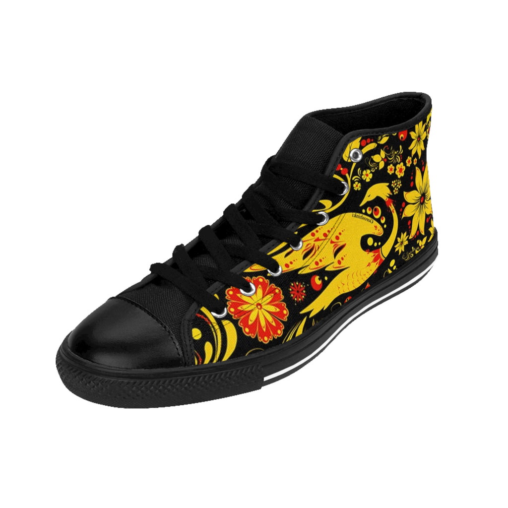 BentFace – Firebird Bloom High-Tops