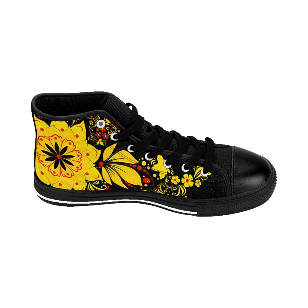 BentFace – Firebird Bloom High-Tops