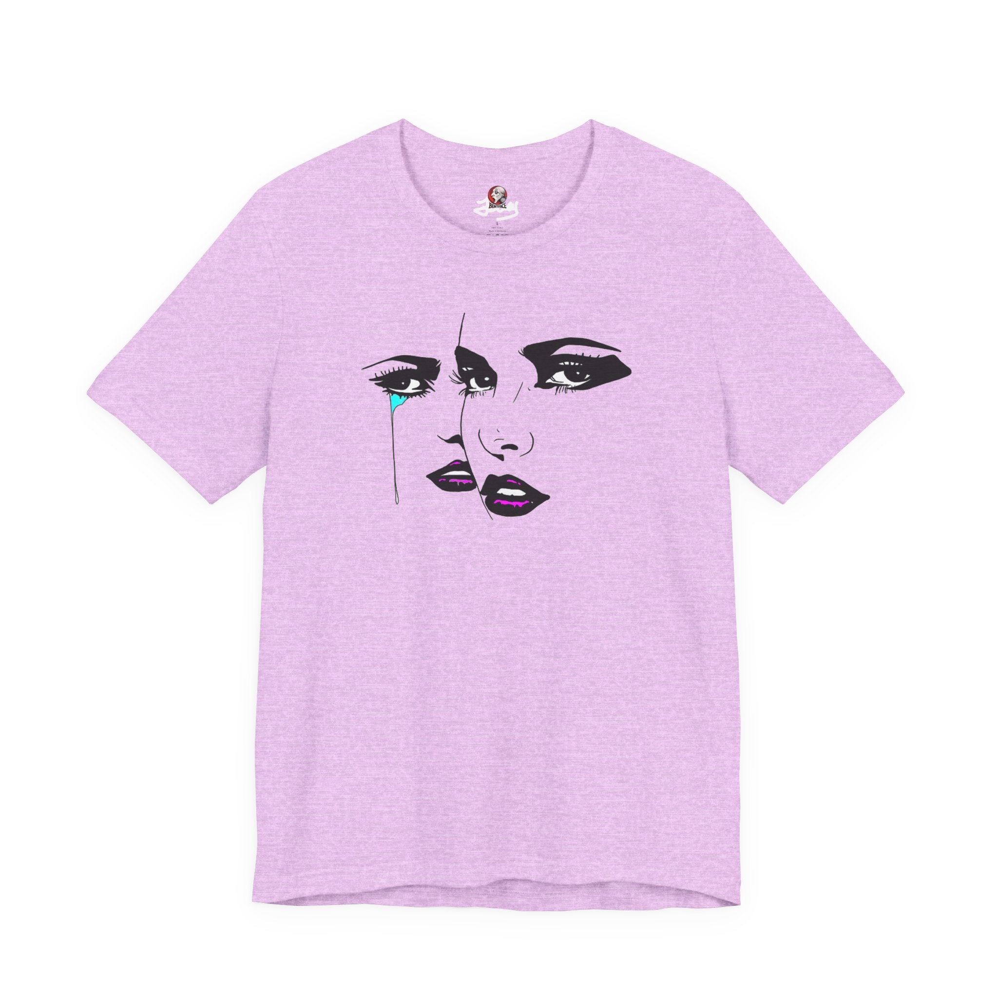 BentFace — Soft Signal Tee