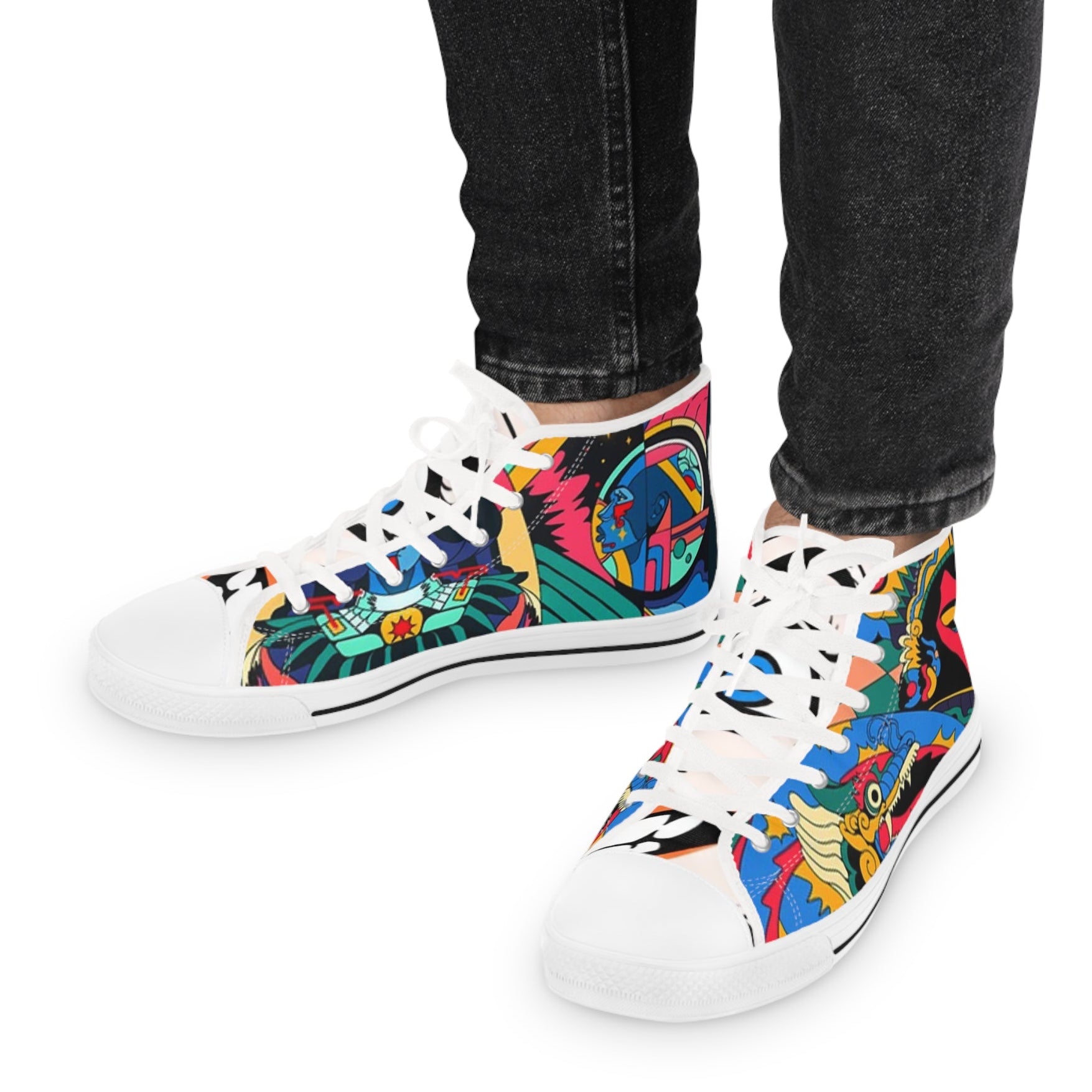 BentFace – Bloodline Sky High-Tops