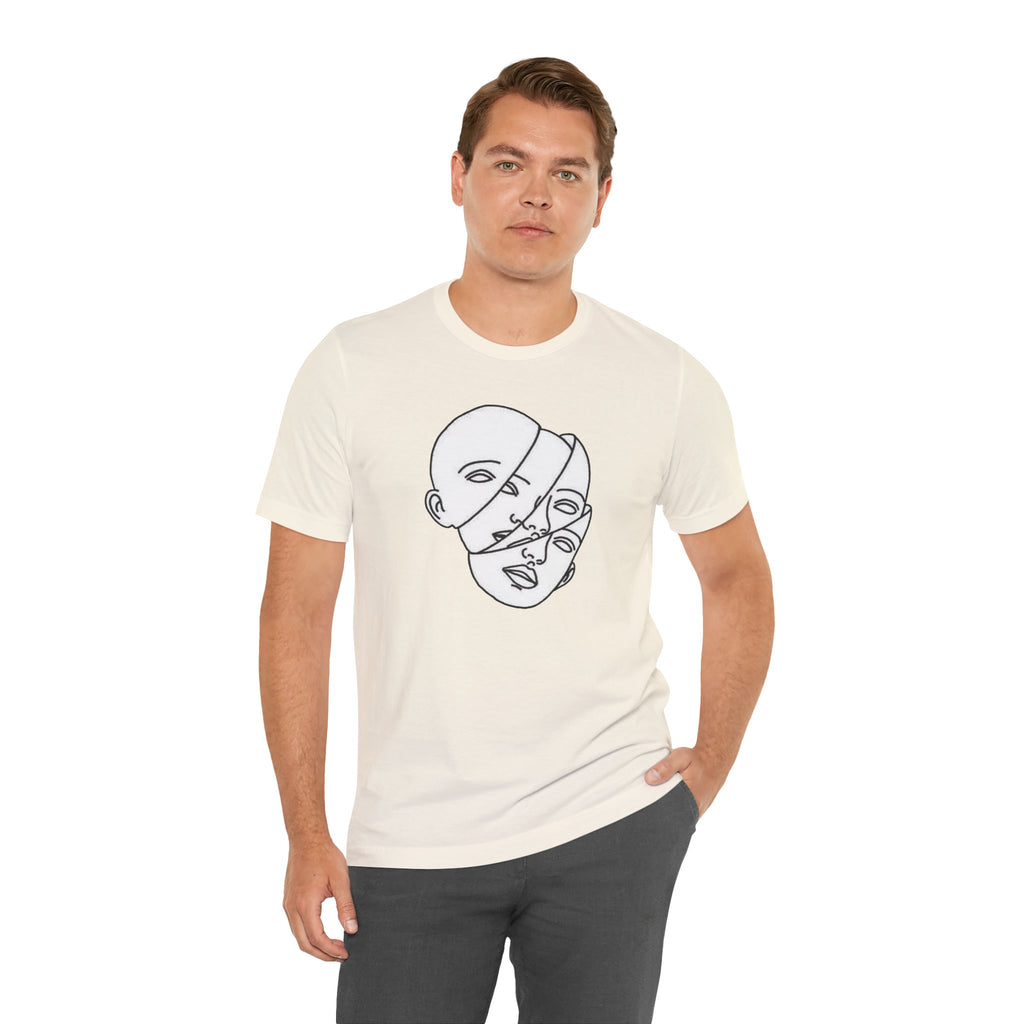 BentFace — Crossed Signal Tee