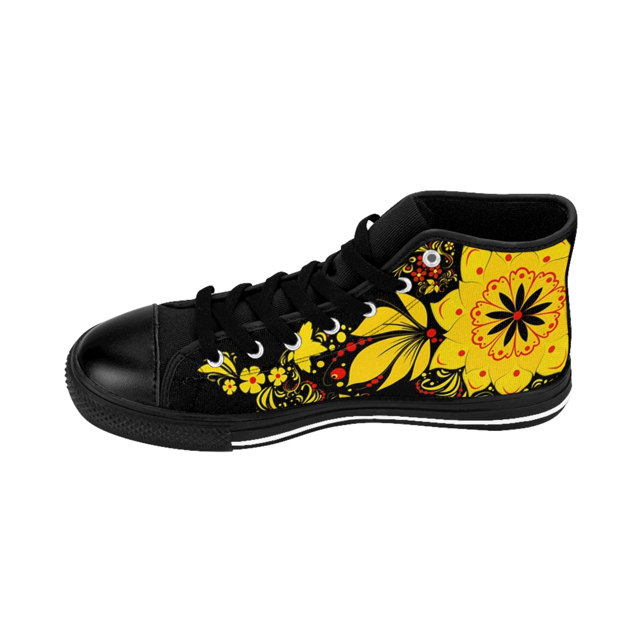 BentFace – Firebird Bloom High-Tops