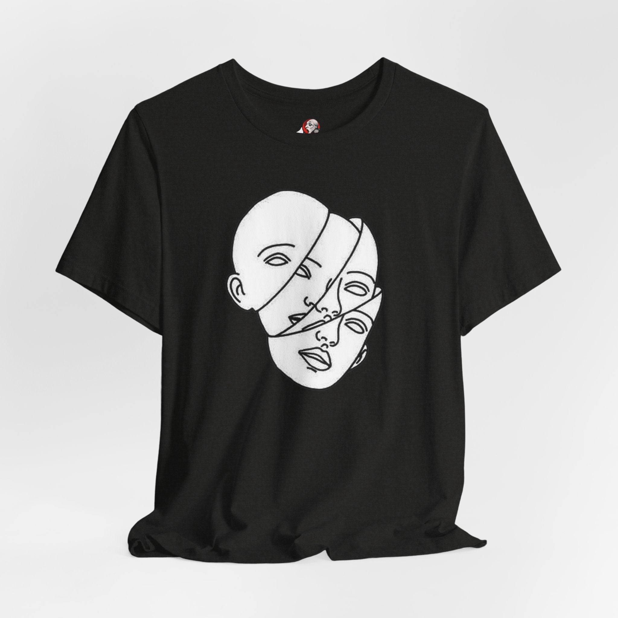 BentFace — Crossed Signal Tee