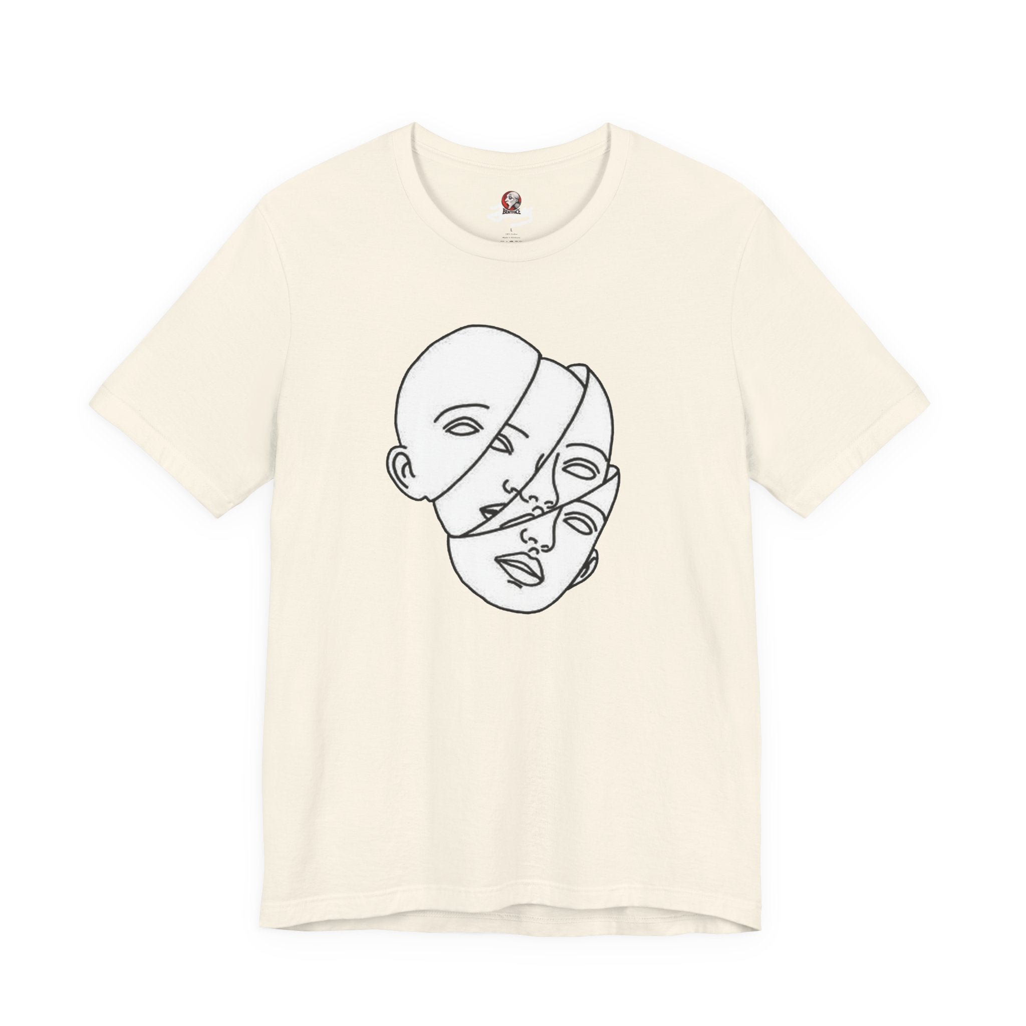BentFace — Crossed Signal Tee