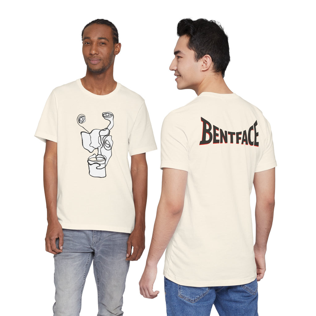 BentFace — Signal Form Tee