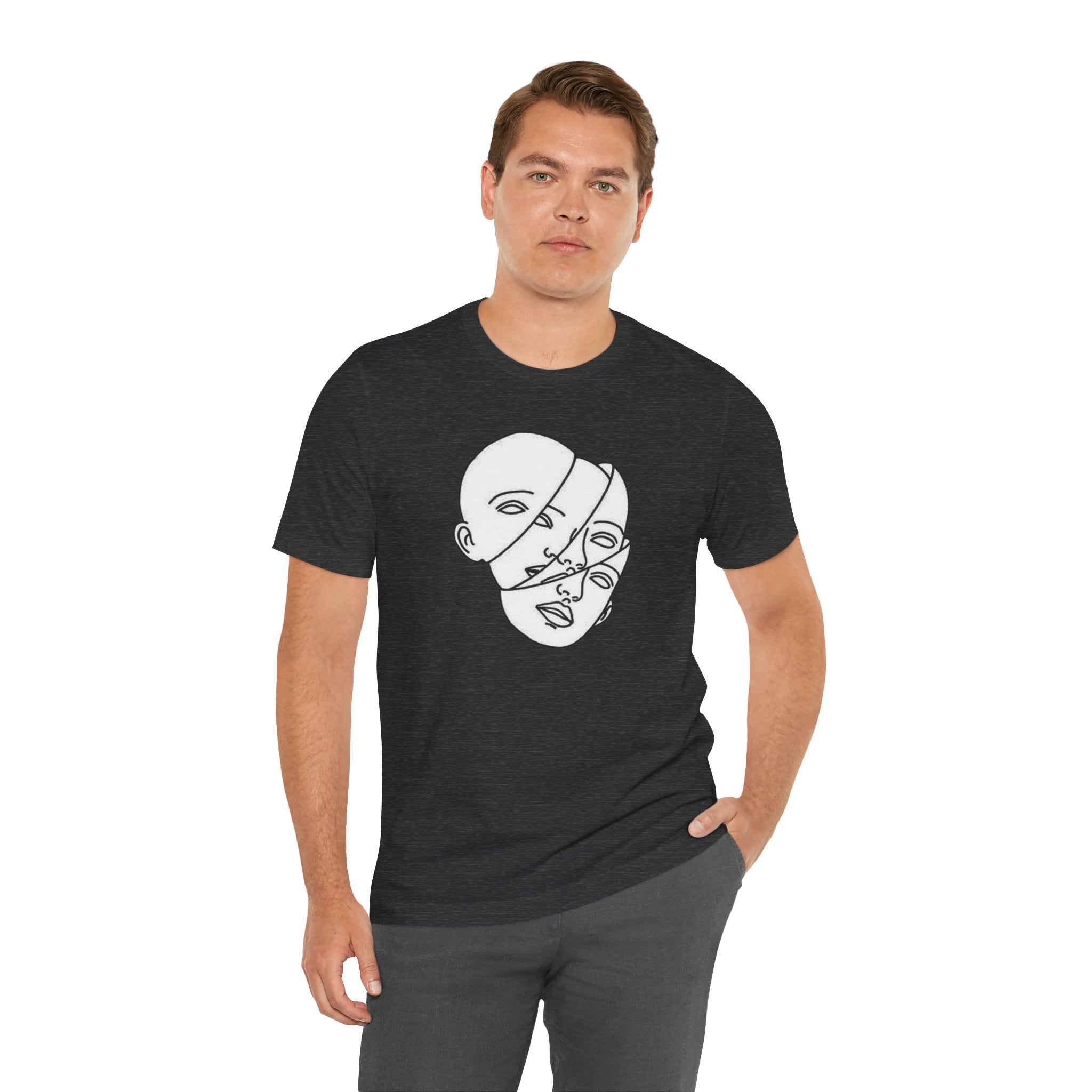 BentFace — Crossed Signal Tee