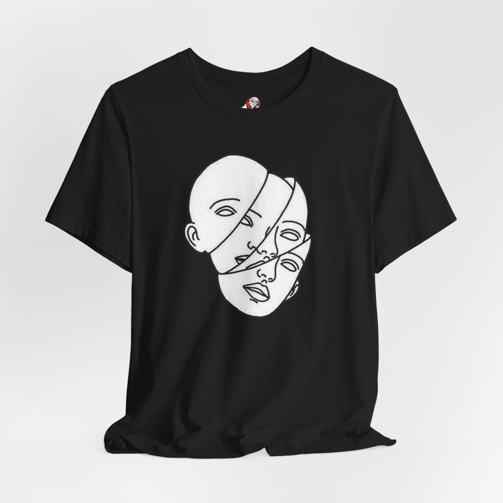 BentFace — Crossed Signal Tee