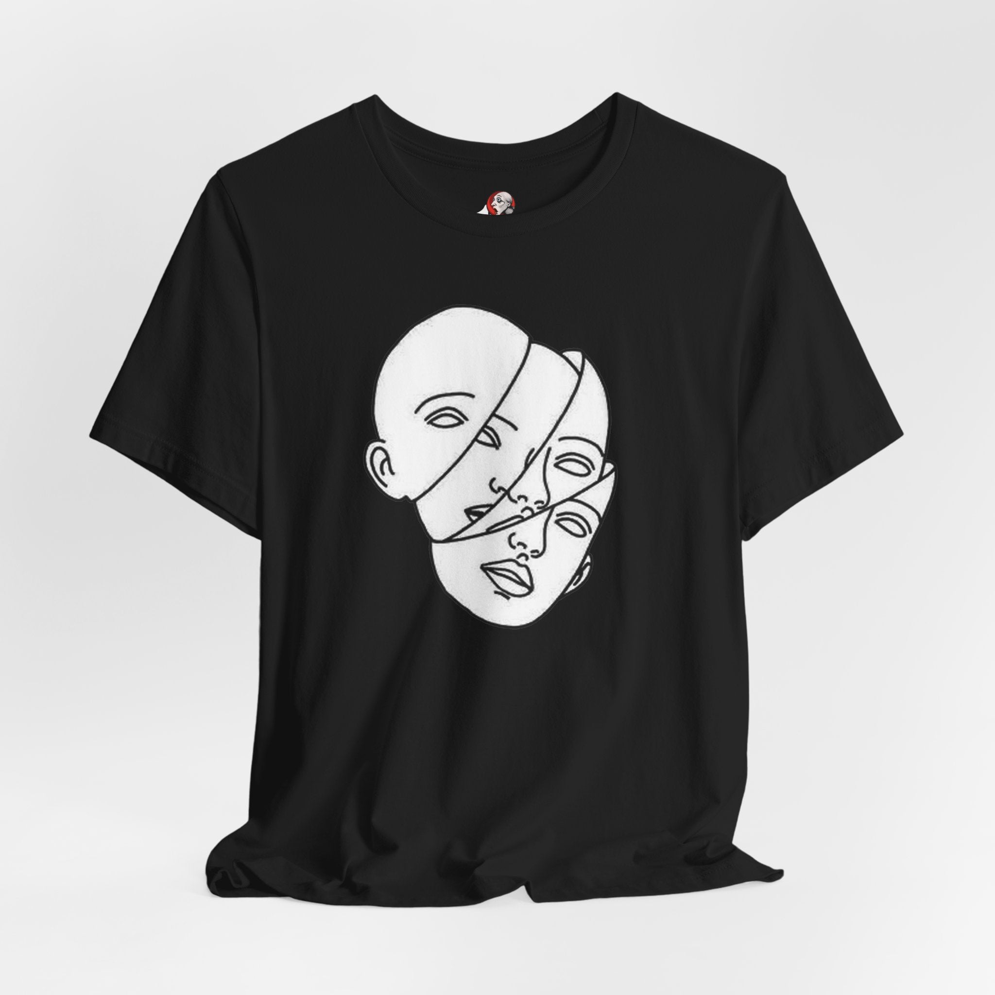 BentFace — Crossed Signal Tee