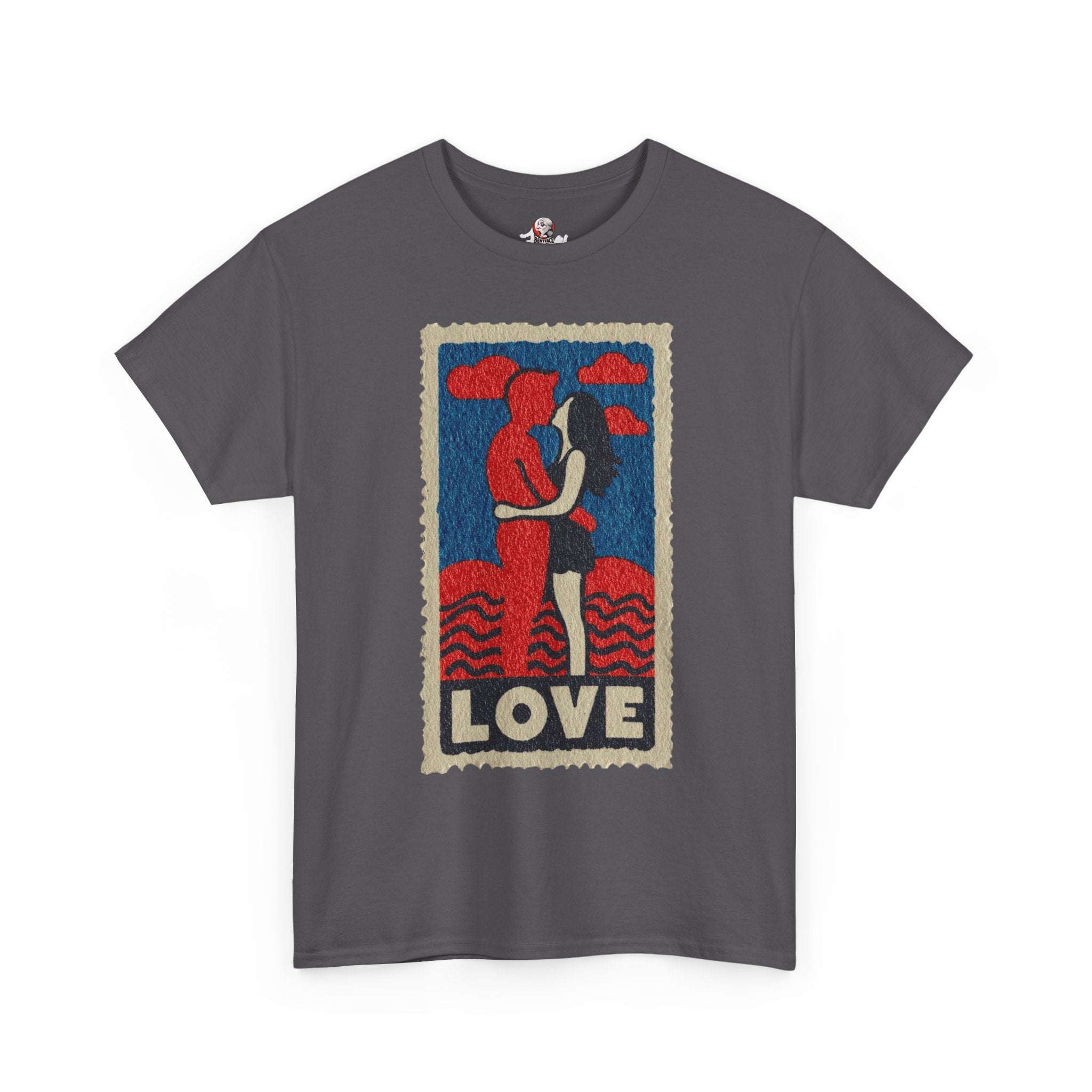 BentFace — Love Stamp HeavyTee