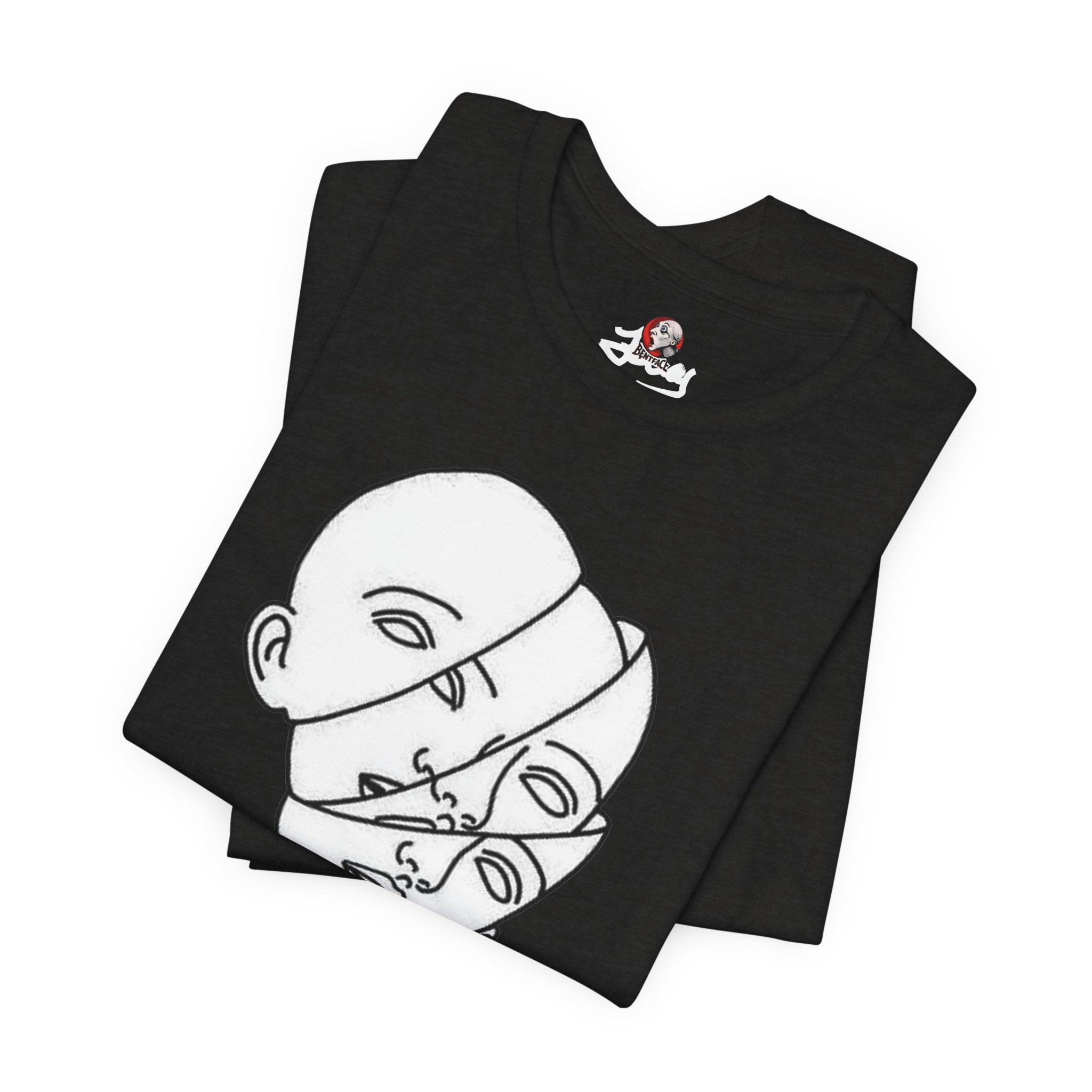 BentFace — Crossed Signal Tee