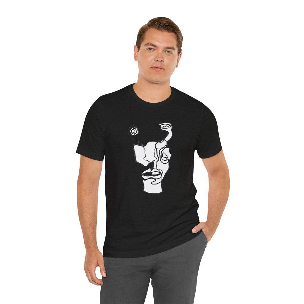 BentFace — Signal Form Tee