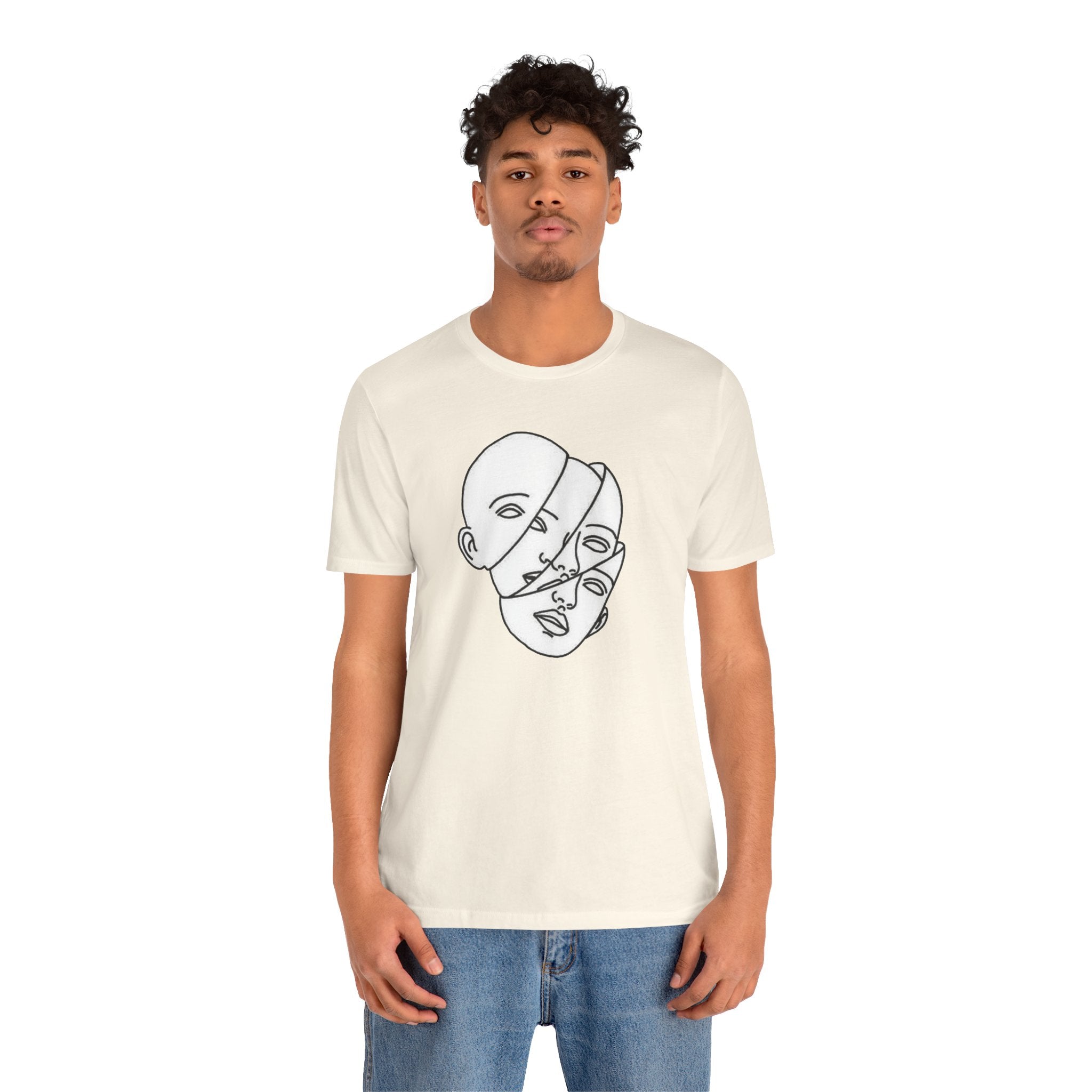 BentFace — Crossed Signal Tee