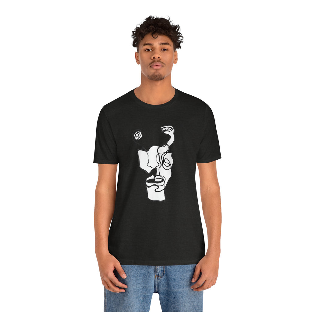 BentFace — Signal Form Tee