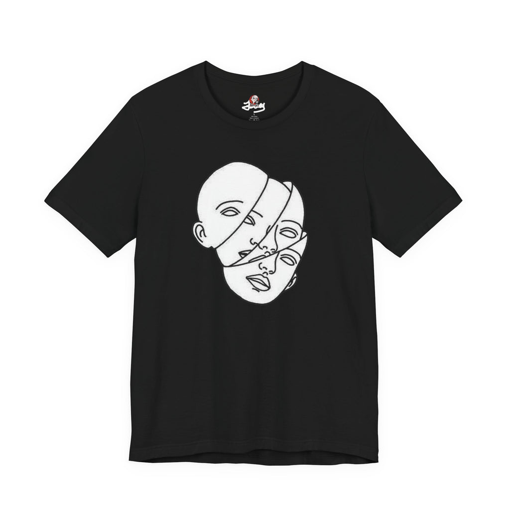 BentFace — Crossed Signal Tee