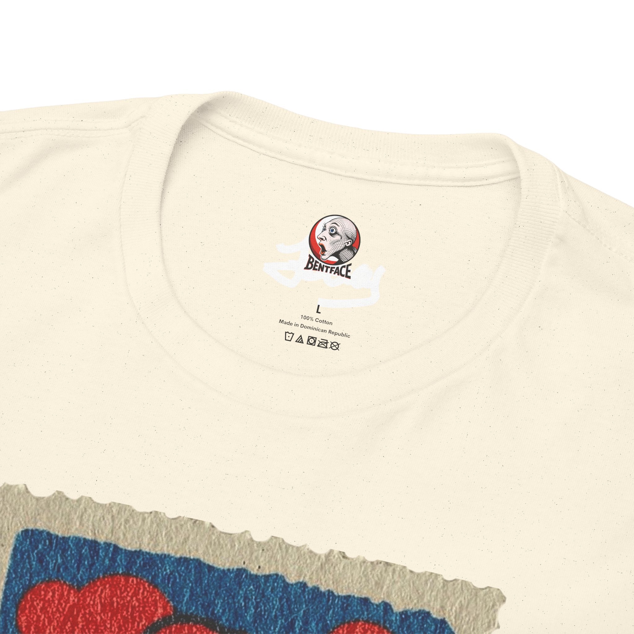 BentFace — Love Stamp HeavyTee