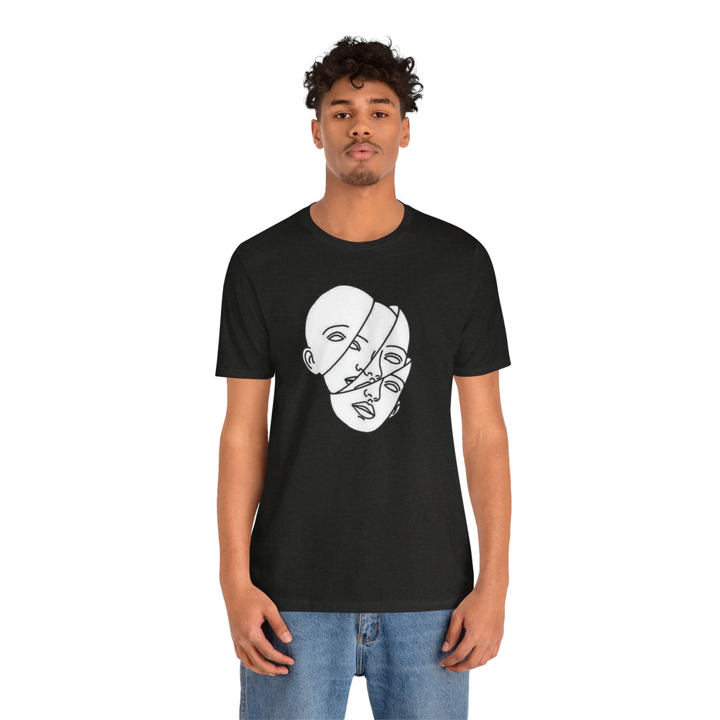BentFace — Crossed Signal Tee