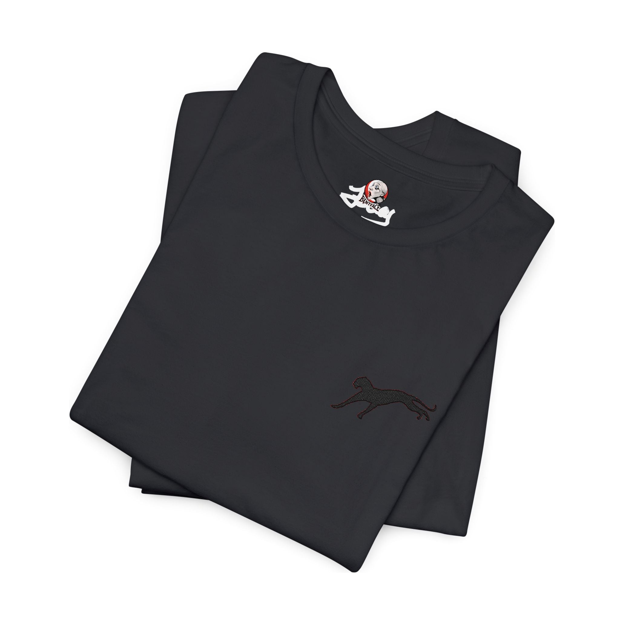BentFace — Silent Motion Tee (Embroidered)