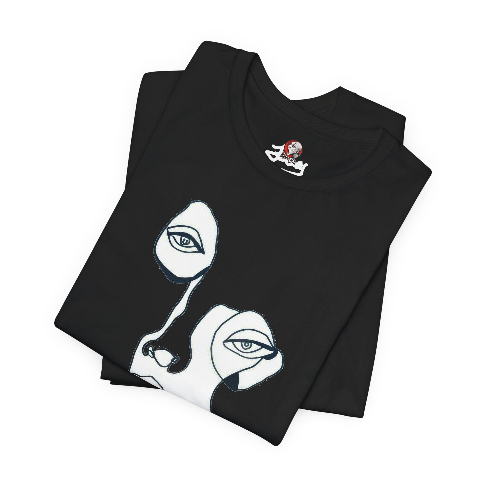 BentFace — Open Signal Tee