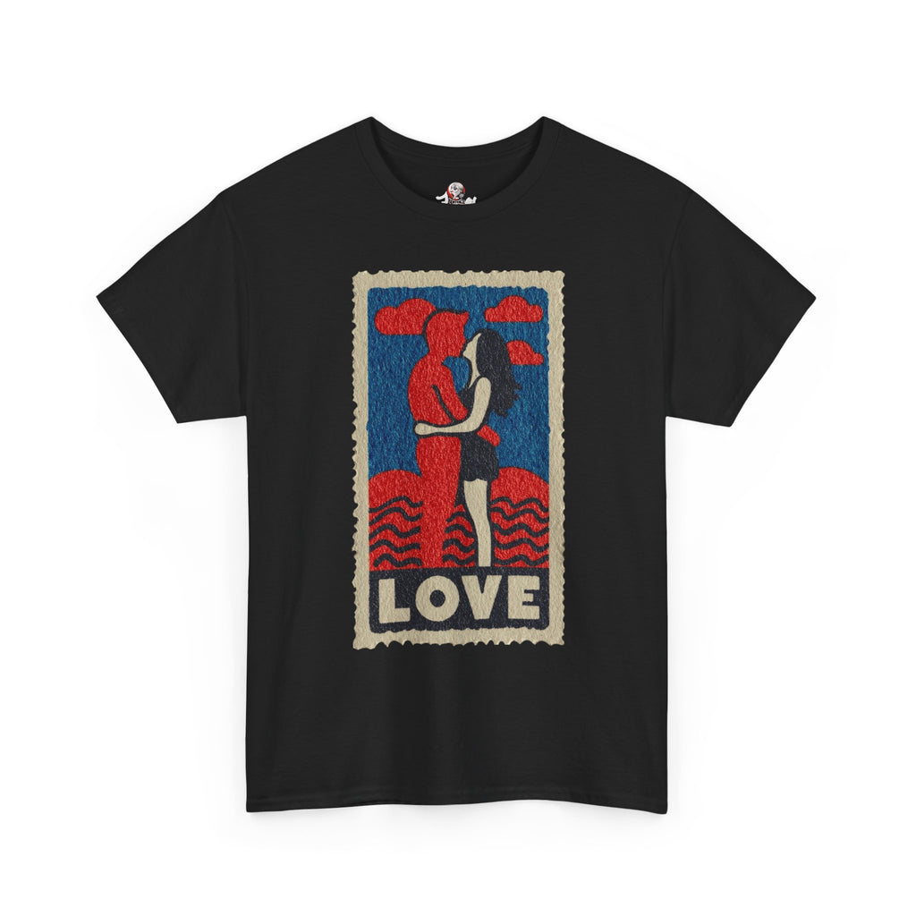 BentFace — Love Stamp HeavyTee