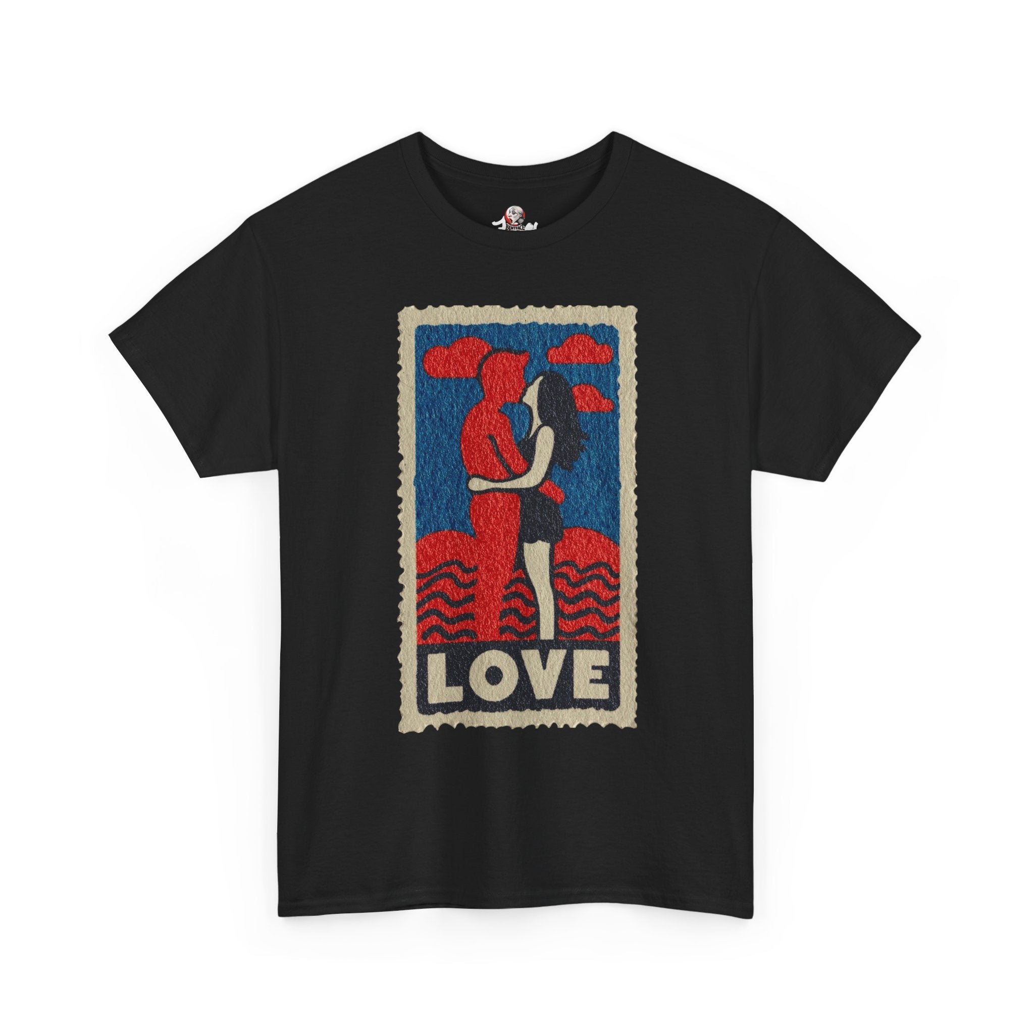 BentFace — Love Stamp HeavyTee