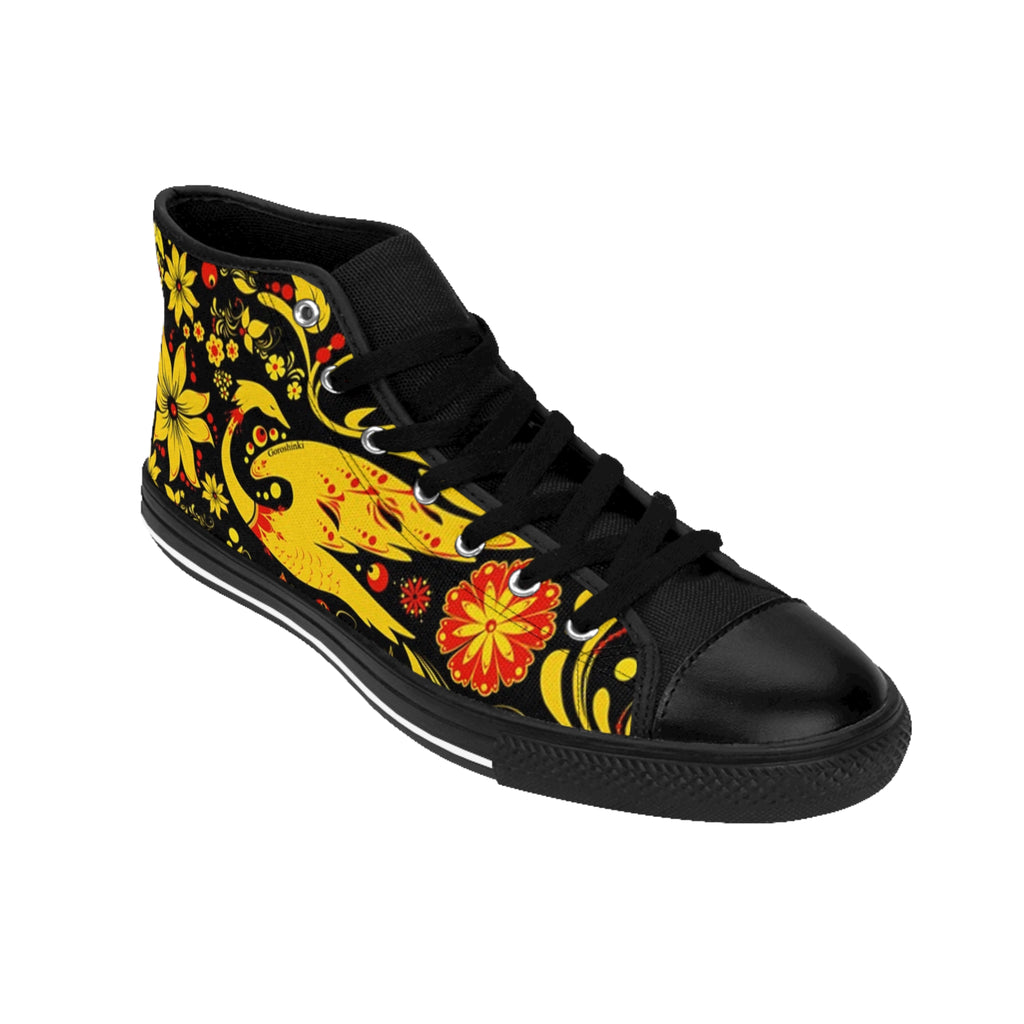 BentFace – Firebird Bloom High-Tops