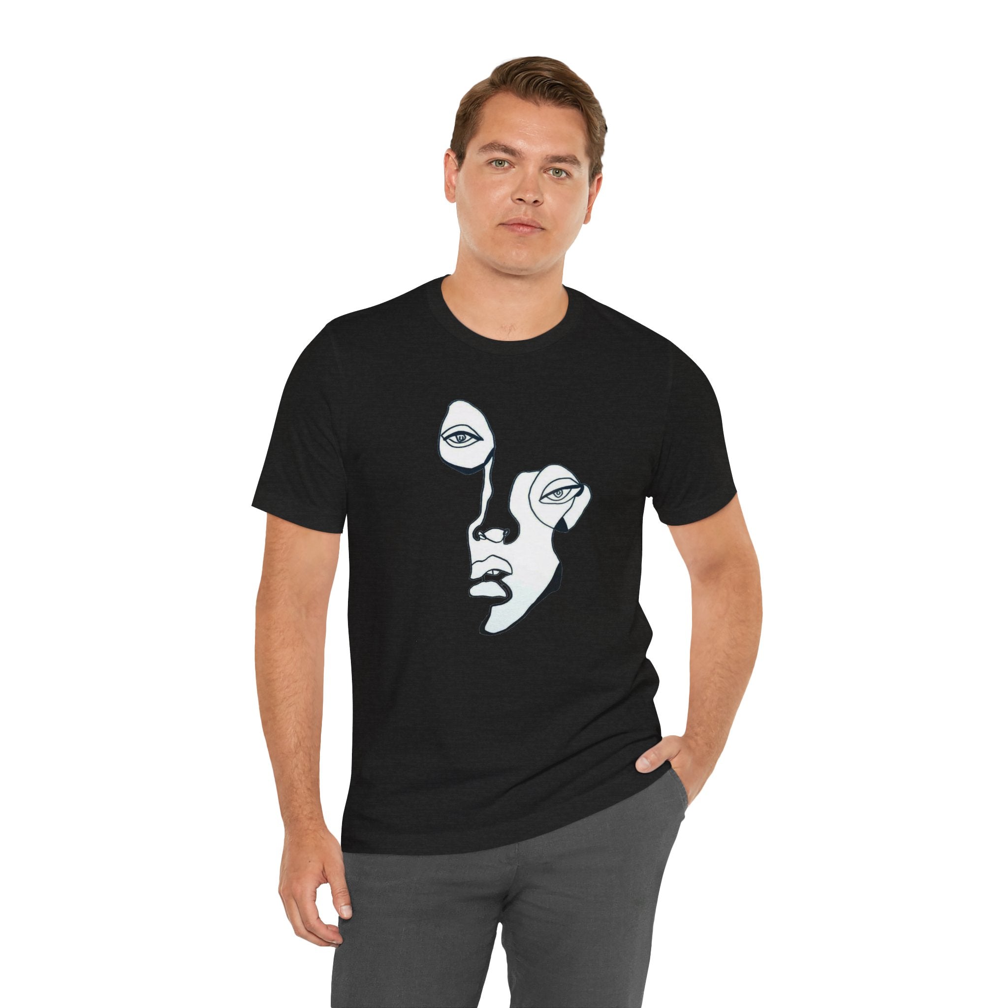 BentFace — Open Signal Tee