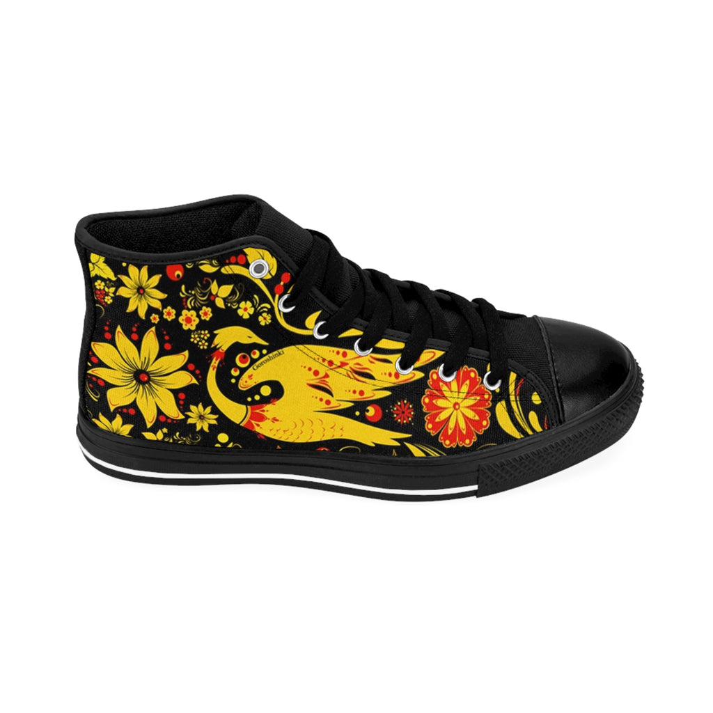 BentFace – Firebird Bloom High-Tops