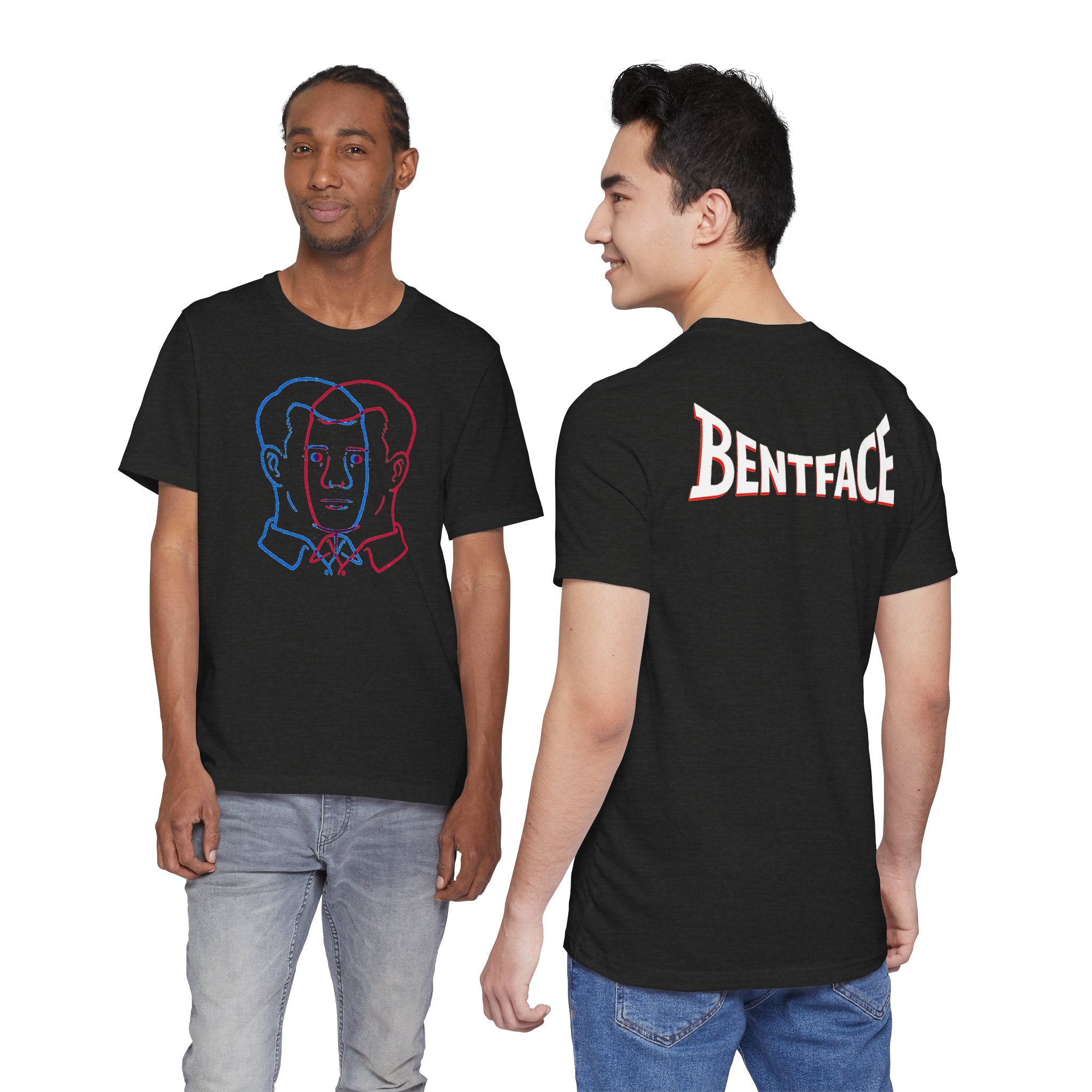BentFace — Shifted Self Tee