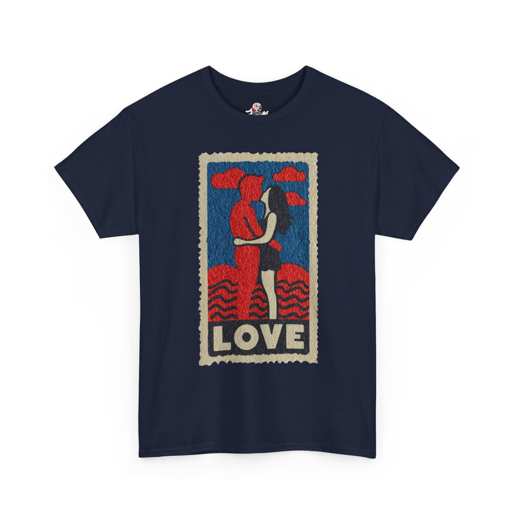 BentFace — Love Stamp HeavyTee