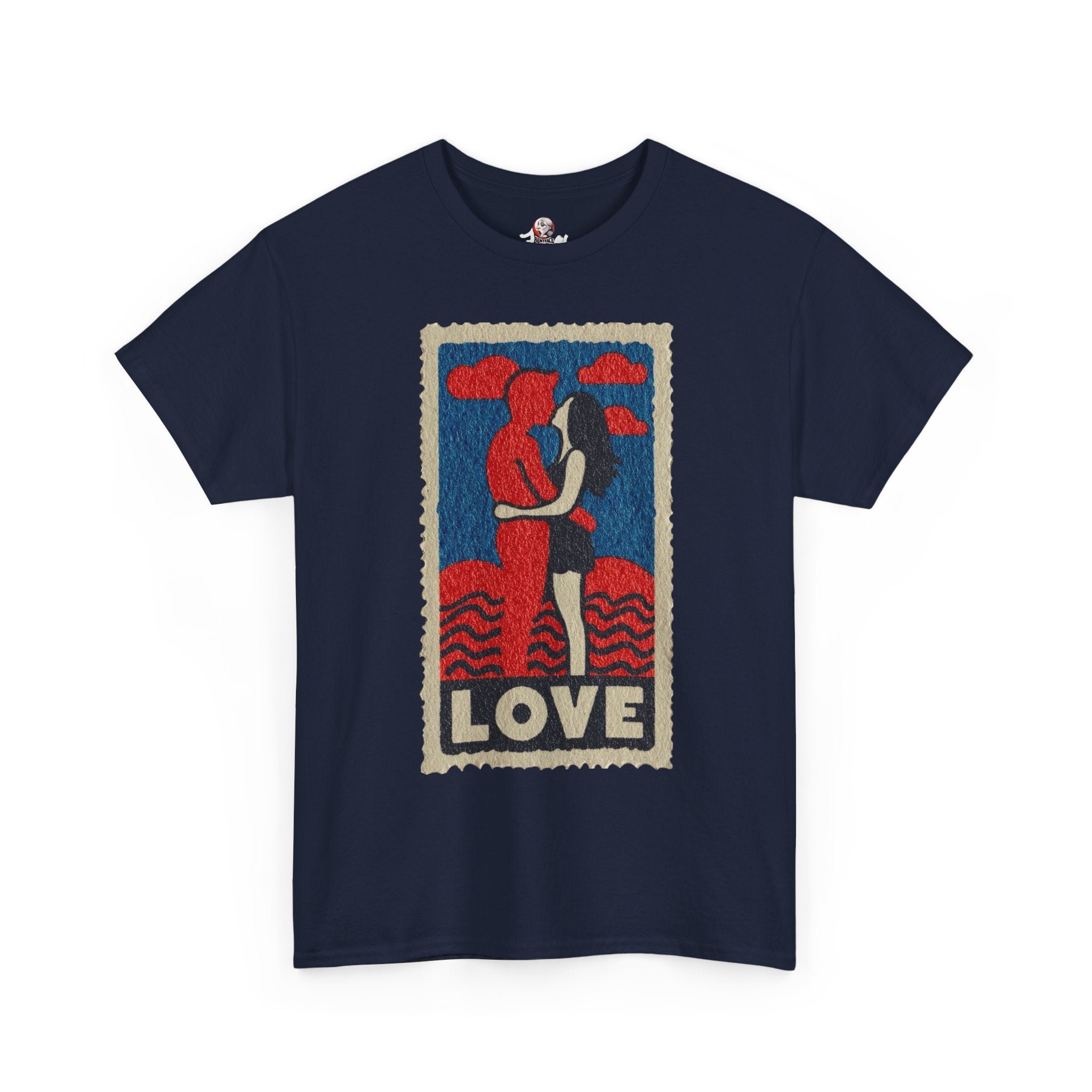BentFace — Love Stamp HeavyTee