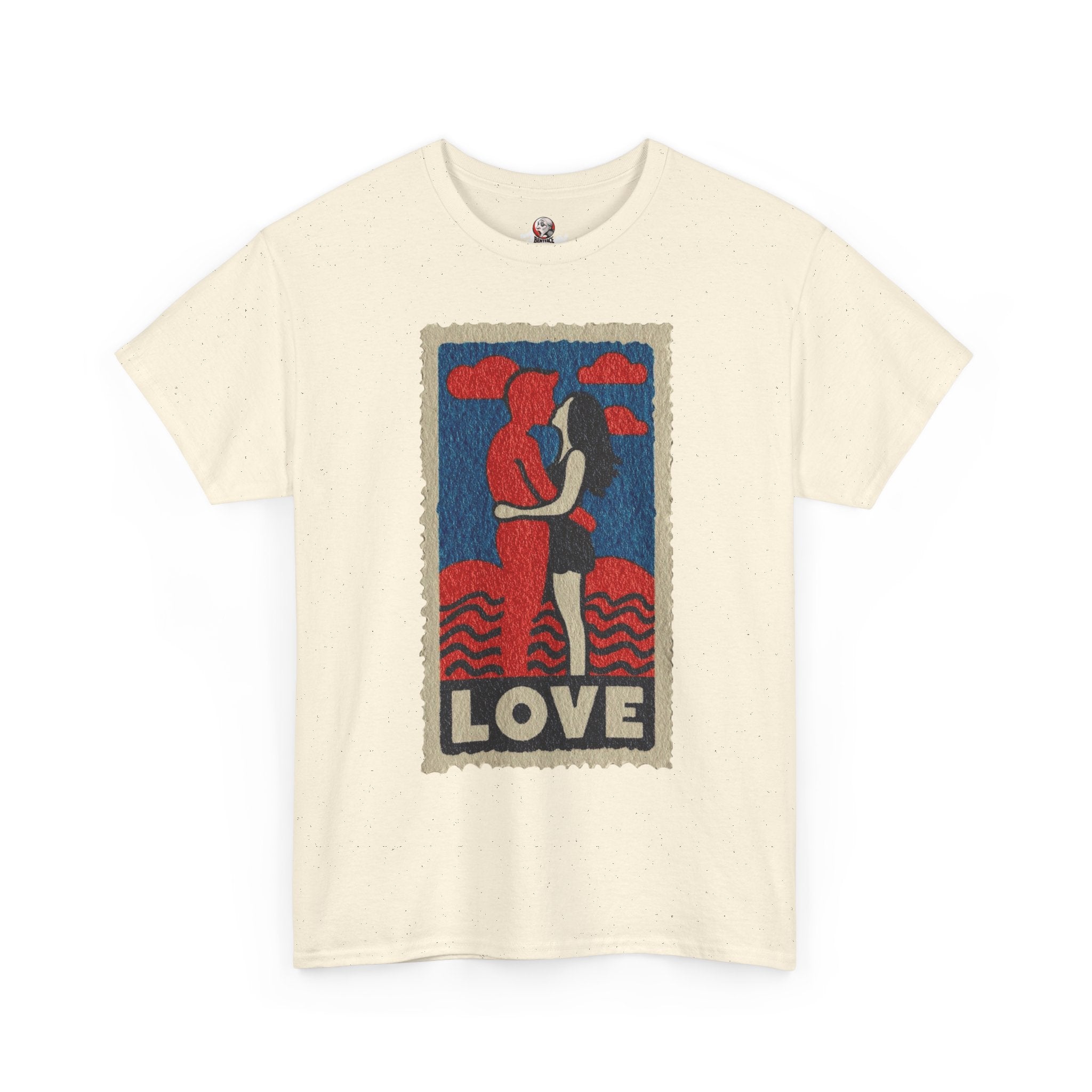 BentFace — Love Stamp HeavyTee