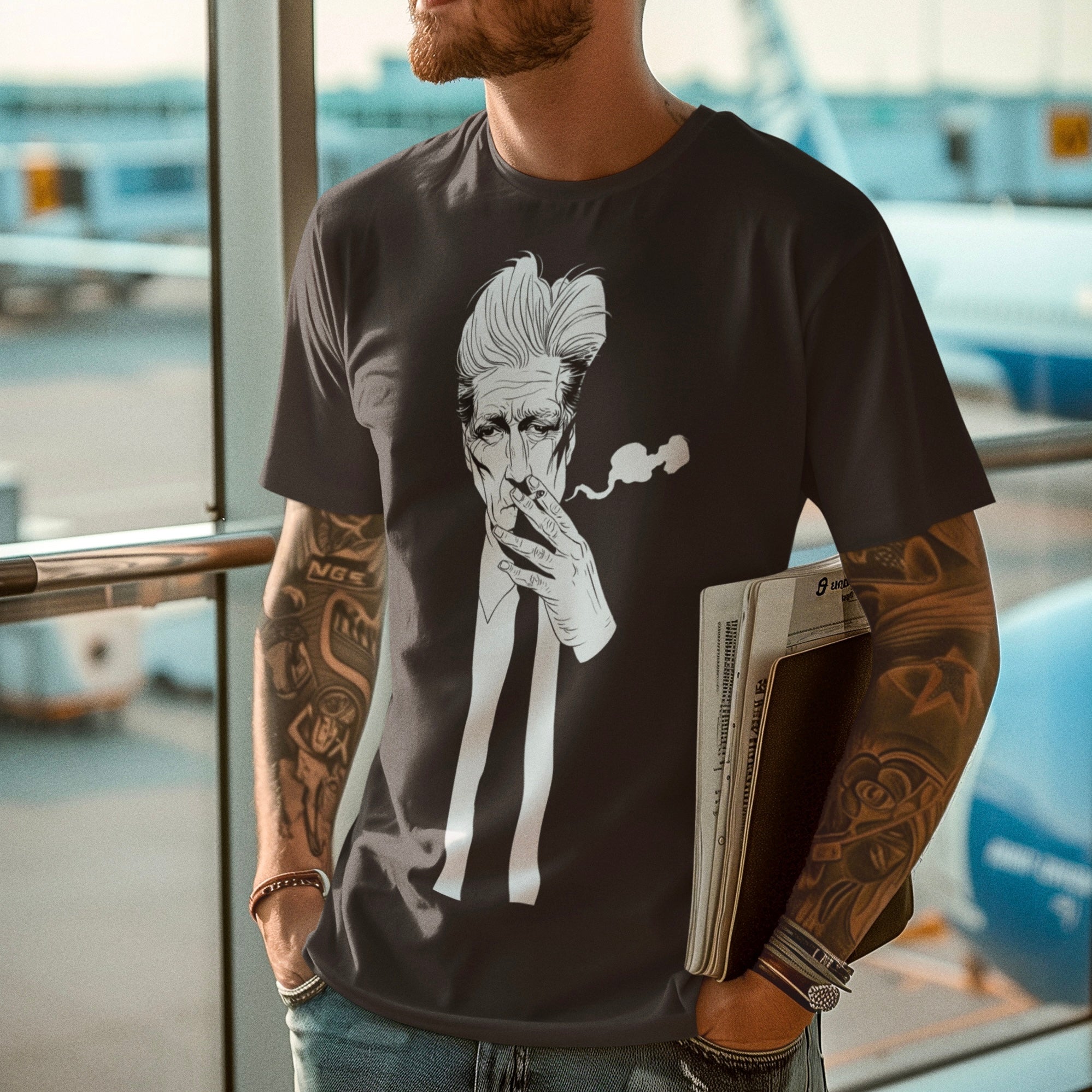 BentFace – Smoke Signal Tee