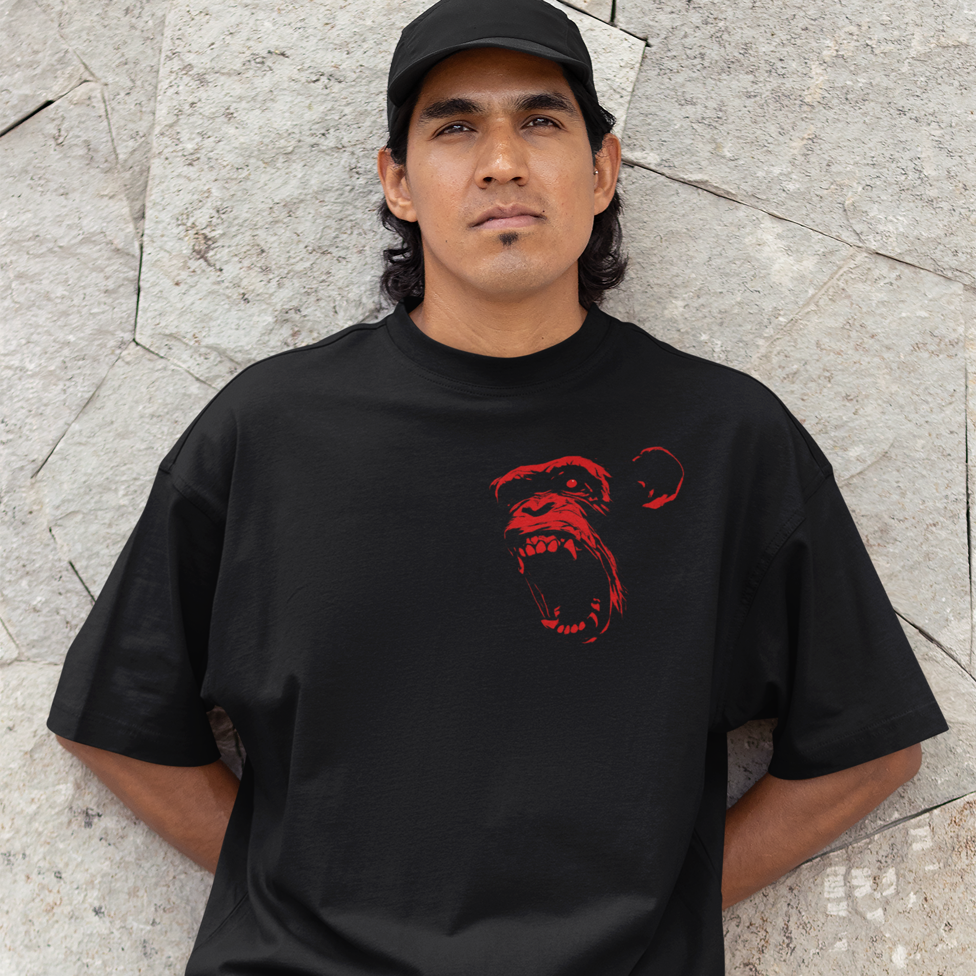 BentFace — Echo Chamber Oversized Boxy Tee